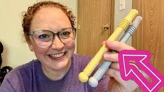 Review of Hollow Teething Tube Chew Straws | Sensory Toy for Infants and Toddlers