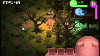 Java Libgdx RPG Game with Isometric Perspective, 2D Shader Light and Shadow System