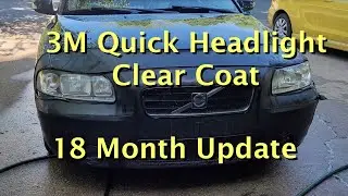 3M Quick Headlight Clear Coat - 18 Month Update
