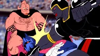 キン肉マン／ヘル・ミッショネルズvs超人師弟コンビ#クロスボンバー#マスク狩り