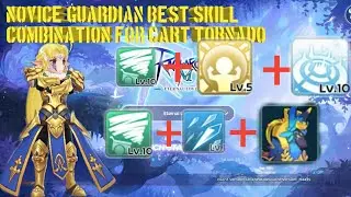 Novice Guardian Best Skill Combination for Cart Tornado