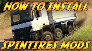 SpinTires : How To Install Mods - Full Walkthrough / VoiceTutorial
