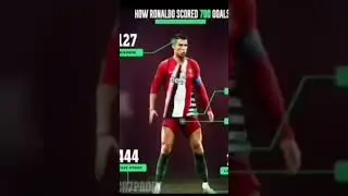 Ronaldo penis shot goal &bull; can you do this &bull; world record