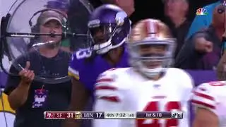 Case Keenum slings pass to Stacy Coley for 39 yard gain!