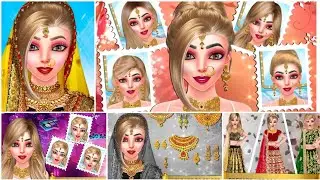 Royal Indian Princess Beauty Salon For Wedding|Princess makeup Salon|Humaiza Gaming
