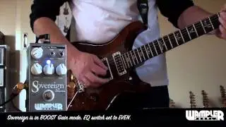Wampler: SOVEREIGN Distortion. PRS to Laney VC50