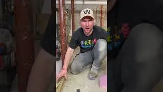 Как оформить стены подвала. #diy #youtubeshorts #diyshorts