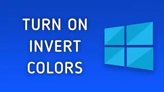 How to Turn On Invert Colors of Magnifier Tool in Windows 10