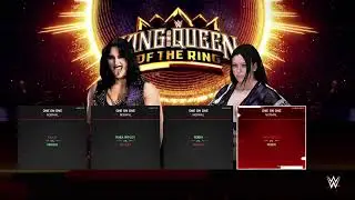 WWE 2K25 Universe mode Fantasy Wars Queen of the Ring