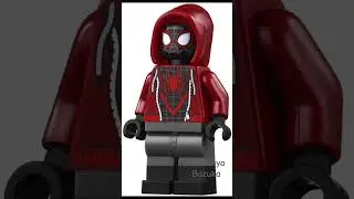 Все Lego Минифигурки Майлза Моралеса #lego #spiderman