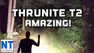 Thrunite T2 NW is a magnificent bright flood great for night filming review