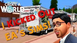 I Evicted EA&rsquo;s Households From Create A World  | The Sims 4