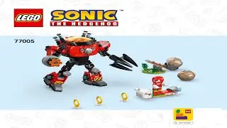 LEGO Instructions - Sonic the Hedgehog - 77005 - Knuckles vs. Dr. Eggman Egg Crusher Mech