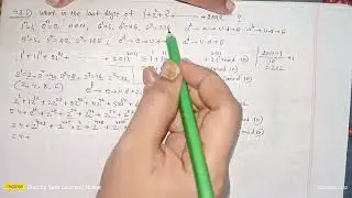 43.i. Last digit (p1) | Modular Arithmetic | Number Theory | BDMO | Bangladesh Math Olympiad - 2023