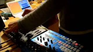 2015/04/14 live(arturia microbrute & korg electribeMX)
