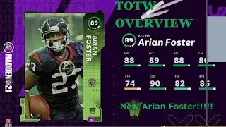 Madden 21 TOTW Week 1 ARIAN FOSTER HERO!!!??
