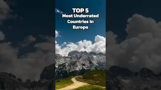 TOP 5 Underrated European Countries For Travelling #traveleurope #hiddengems #travelvibes