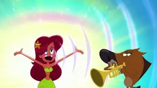 ZIG e SHARKO 🎺 O concerto de jazz 🎺 Português Brasil | Cartoon for Kids