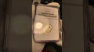 1917 Type 2 Standing Liberty 25c NGC MS65 FH