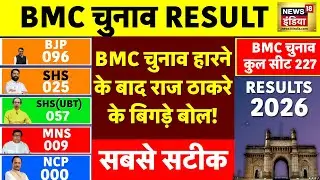 BMC Election Result Live News : Thaekey Brothers को लगा झटका | MNS | Shiv Sena | BJP | Congress