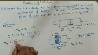 Many questions on PN diode : Find Electric field, potential & width of depletion region, penetration