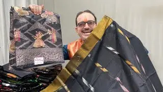 Makar Sankarati special Paithani Kasturi Paithani live | Fancy Sarees live