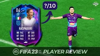 86 RTTF RASPADORI PLAYER REVIEW - FIFA 23 ULTIMATE TEAM (UCL)