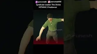 Eliminate Syndicate Leader (The Divine) 😂😂 HITMAN 3 Freelancer #shorts