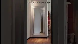 4 Tips to Maximize Space in Small Apartments #mirrorlot #custommirror