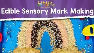 Edible Sensory Play & Mark Making | Taste Safe Toddler Activities
