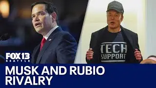 Elon Musk and Marco Rubio rivalry | FOX 13 Seattle