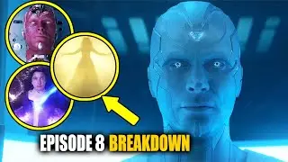 WANDAVISION Episode 8 Breakdown! Easter Eggs & Details You Missed | White Vision, Scarlet Witch