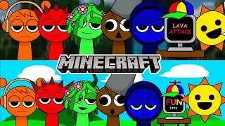 🔥🎶 Incredibox Sprunki - Steve's Lava Chicken (MOD/COVER MINECRAFT MOVIE)