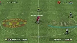 PES6 match coming soon Series(2025-2026 Premier League Round18): Manchester United vs Newcastle