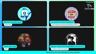 Brandon's slumber party stream 16
