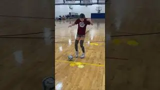 Ball Mastery Drill #football #futeball #soccer #footballskills #ballmastery #ballmaster