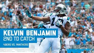 Ted Ginn Jr.'s 52-Yard Grab & Kelvin Benjamin's 2nd TD of the Day! | 49ers vs. Panthers | NFL