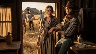 She Was Too Sick To Finish The Harvest Alone, The Cowboy Brought His Brothers And Worked Till Dark