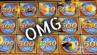 OMG YOU GOT TO SEE THESE MASSIVE WINS ON MIGHTY CASH SLOTS 5 CENT DENOM 2X