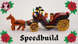 LEGO speedbuild: Wintertime Carriage Ride / Carroza Invernal