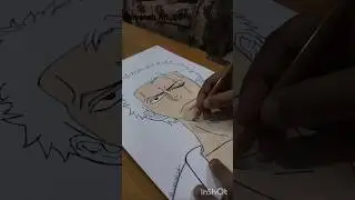 Rornoa Zoro⚔️🗡️drawing for your opinion in the voting list #art #anime