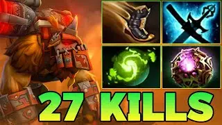 27 Kills Earth Spirit !! Earth Spirit Dota 2 Mid Carry Combo Pro Gameplay Guide 7.39 7.40