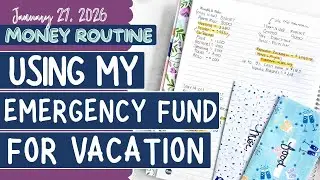 Money Routine | Paying For Vacation