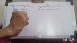 Video # 10_Halogen Derivatives. Allyl and Benzyl Halide reactions. Order of reactivity of R-X.