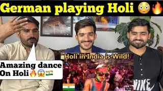 German Celebrating Holi Festival In Northeast India |PAKISTAN REACTION