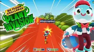 New PLANT INVASION 🌵☘️ Challenge in Subway Classic with Snowy ☃️ in Subway Surfers Winter Wonderland