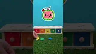 EASILY Learn Shapes and Colors!🟥🔵 #shorts #cocomelon