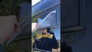The Most Satisfying Van Build Moment 😌 | Camper Van Peel Reveal
