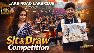 Hundreds of Kids, One Canvas 🎨 | Sit & Draw Competition | Lake Road Lake Club | Cinematic Film