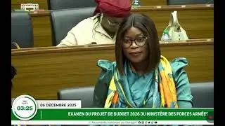 L'ommage de la benjamine de l'assembl&eacute;e Beatrice Germaine Tening Faye aux Forces arm&eacute;es du S&eacute;n&eacute;gal